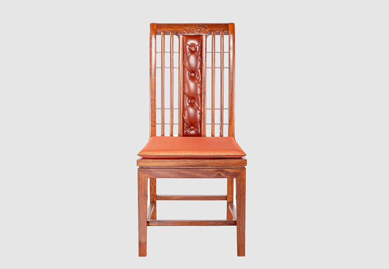 咸阳芙蓉榭中式实木餐椅效果图