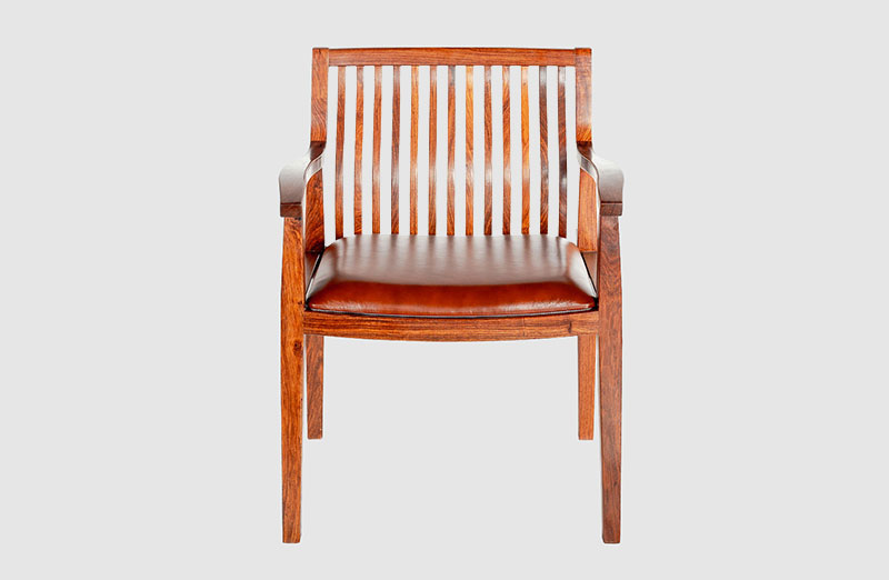 咸阳中式实木大方椅家具效果图